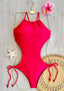 Lala Cutout One Piece + Side ties and Classic Coverage Bottom