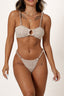 Pandora Lace Hoop Top + Cheeky Brazilian Bikini Bottoms