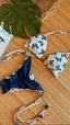 Sophie Reversible Butterfly Triangle Top + Cheeky Tie Bikini Bottom