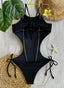 Lala Cutout One Piece + Side ties and Classic Coverage Bottom