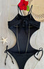 Lala Cutout One Piece + Side ties and Classic Coverage Bottom