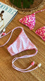 Aria Reversible Triangle Top + Cheeky Tie Bikini Bottoms